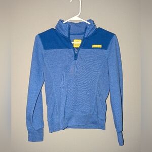 Prince And Fox 3/4 Zip Up Cobalt Blue Size XS.